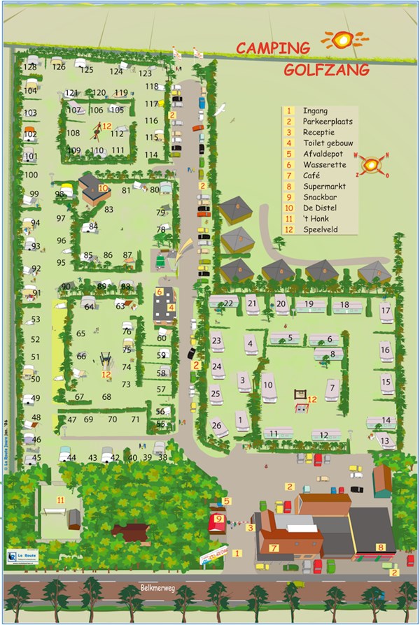 Camping Golfzang ist ein Familiencampingplatz am Meer und in der Nähe vom Strand und die Dünen. Hunde sind erlaubt und das Gelände ist autofrei. www.campinggolfzang.de